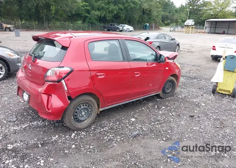 2021 Mitsubishi Mirage Carbonite Edition/Es/Le from USA, damaged, VIN ML32AUHJ8MH009453